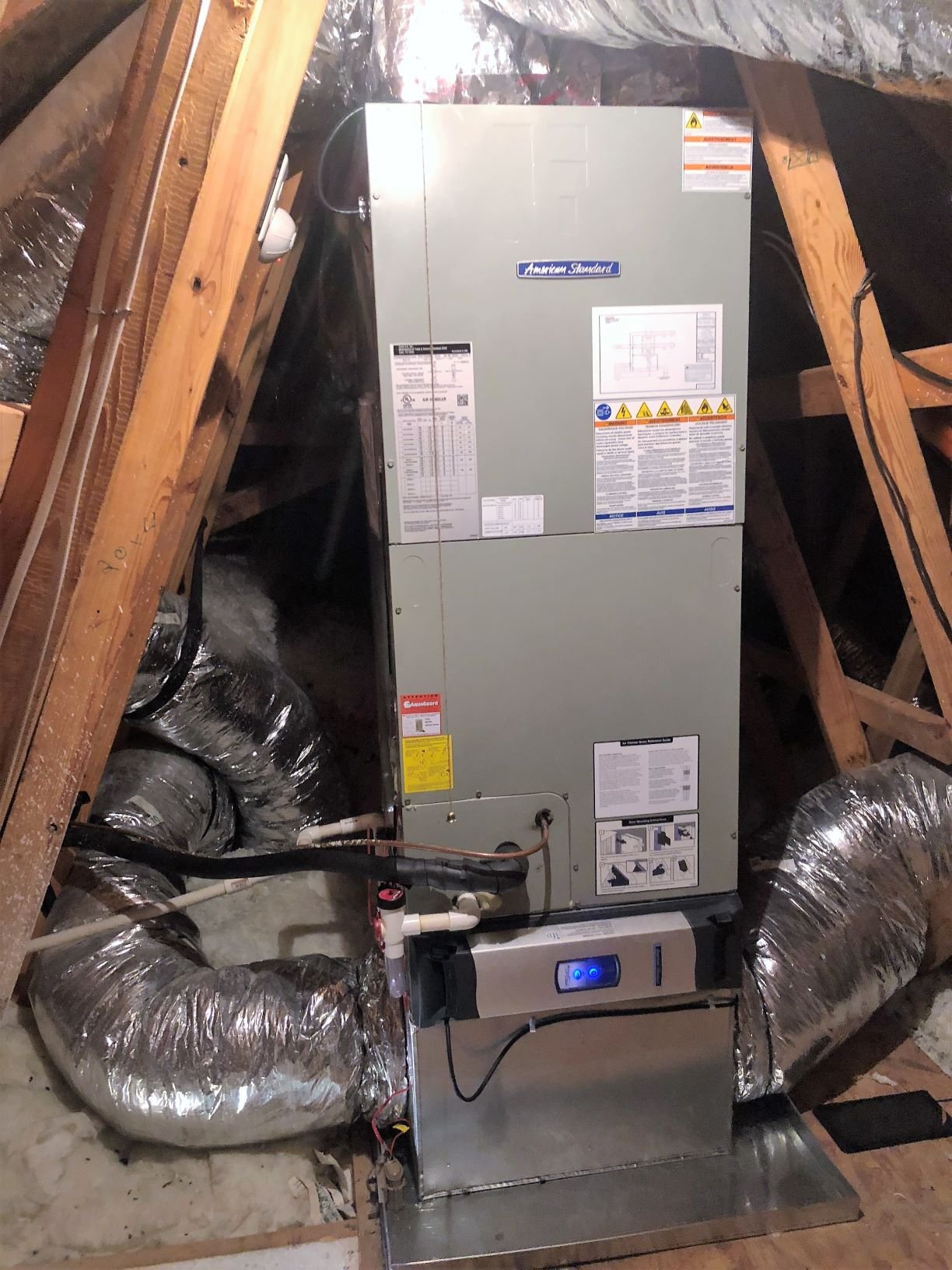 Furnace Air Conditioner Heat Tankless American Standard Bosch